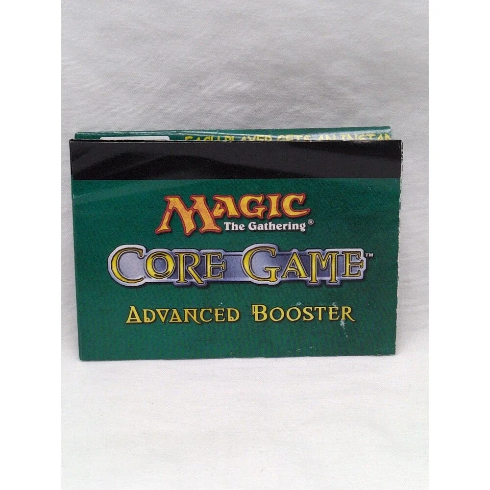 Magic The Gathering Core Game Advanced Booster Rules Sheet
